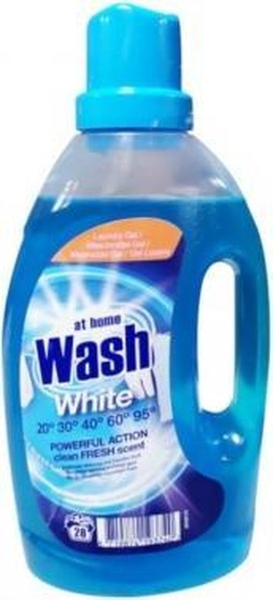 At Home Vloeibaar Wasmiddel - Wit 1000 Ml
