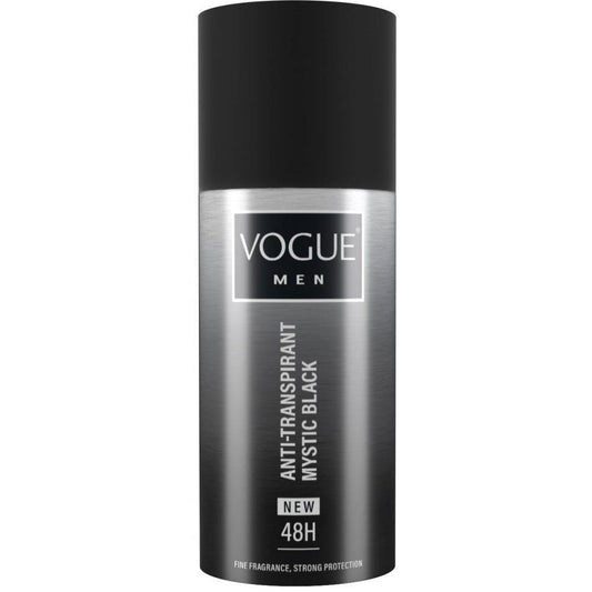 Vogue Men Deospray Anti-Transpirant Mystic Black - 150 Ml