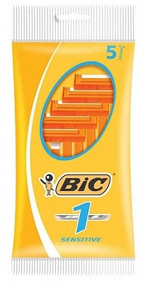 Bic 1 Wegwerpmesjes Classic Sensitive - 5 Stuks