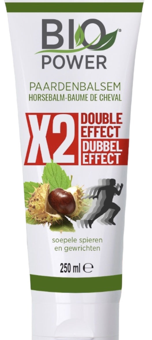 Biopower Paardenbalsem Dubbel Effect 250 Ml