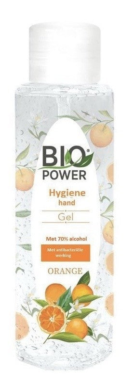 Biopower Handgel 100 Ml Met 70% Alcohol Sinasappelgeur