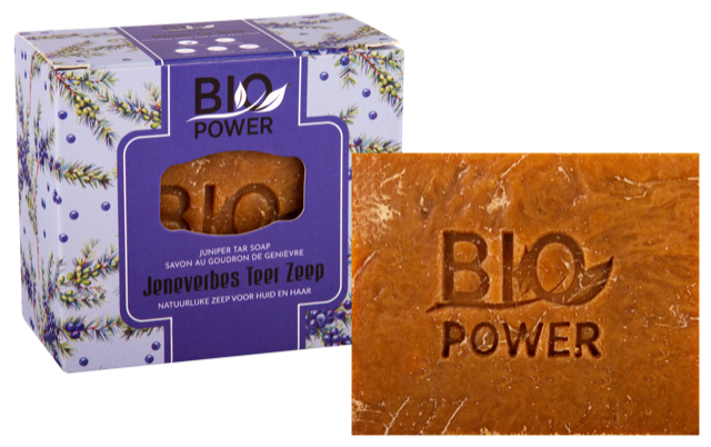 Biopower Jeneverbes Teer Zeep 125g