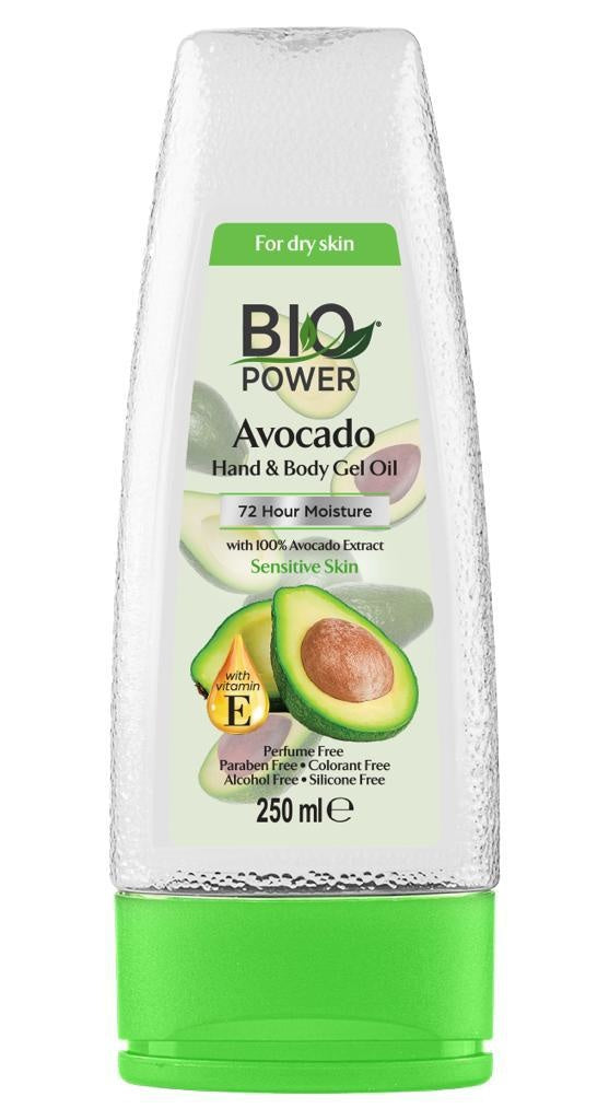 Biopower vaseline gel oil avocado 250 ml