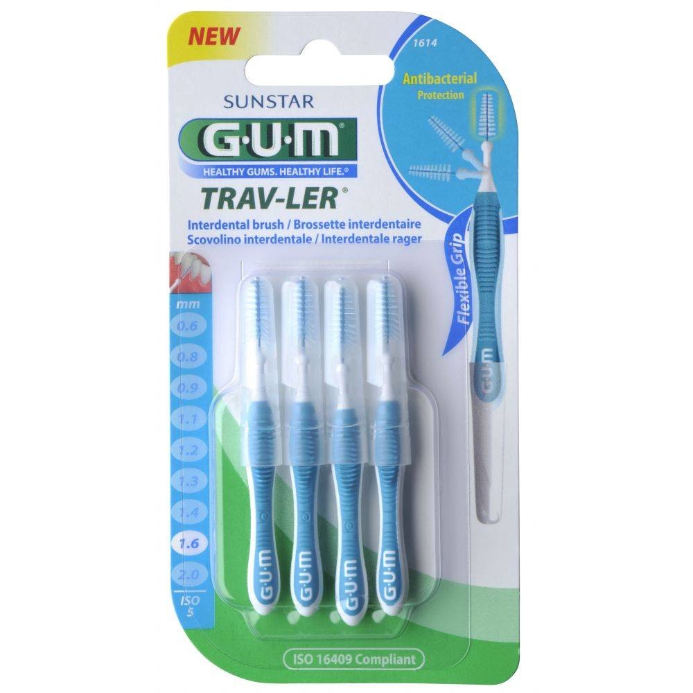 Gum Ragers Trav-Ler Blauw 1.6mm 1614