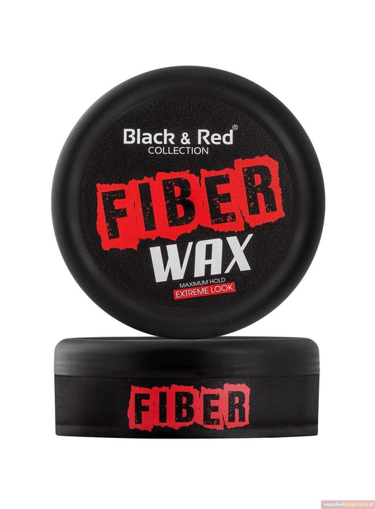 Black & Red Wax - Fiber 150 Ml
