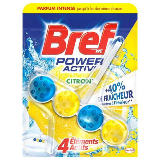 Bref Power Activ Citroen - Toiletblok 50g