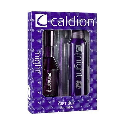 Caldion Night For Men 100 Ml Edt & Deo 150 Ml - 1 Stuks