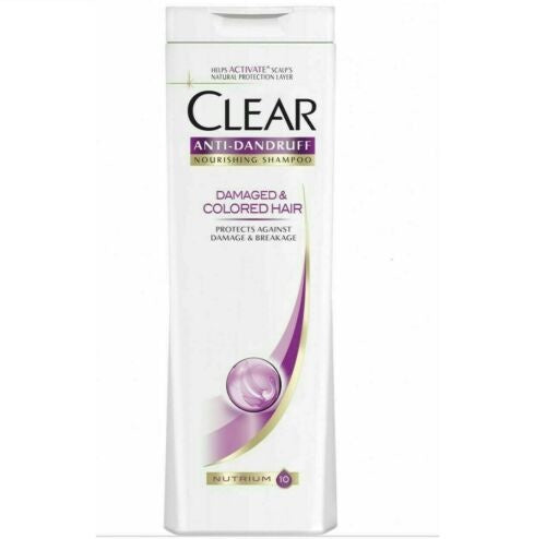 Clear Damaged & Coloured Hair - Shampoo 400ml