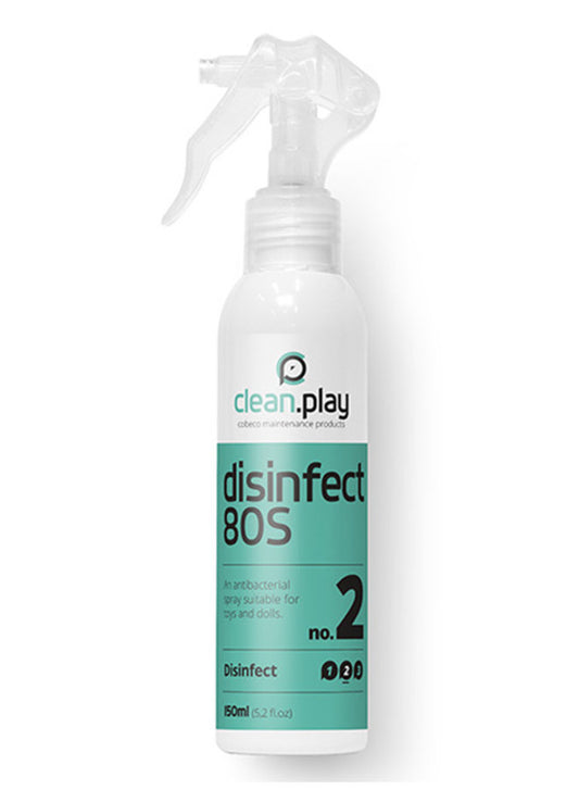 Cobeco Clean.Play - Disinfect 80s Ontsmettingsmiddel  Voor Sekspeeltjes 150ml