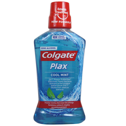 Colgate Plax Mondwater - Cool Mint 500 Ml