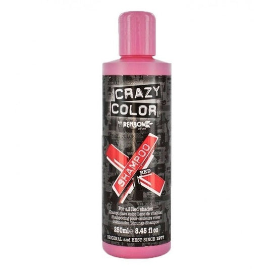 Crazy Color Shampoo - Red 250 Ml
