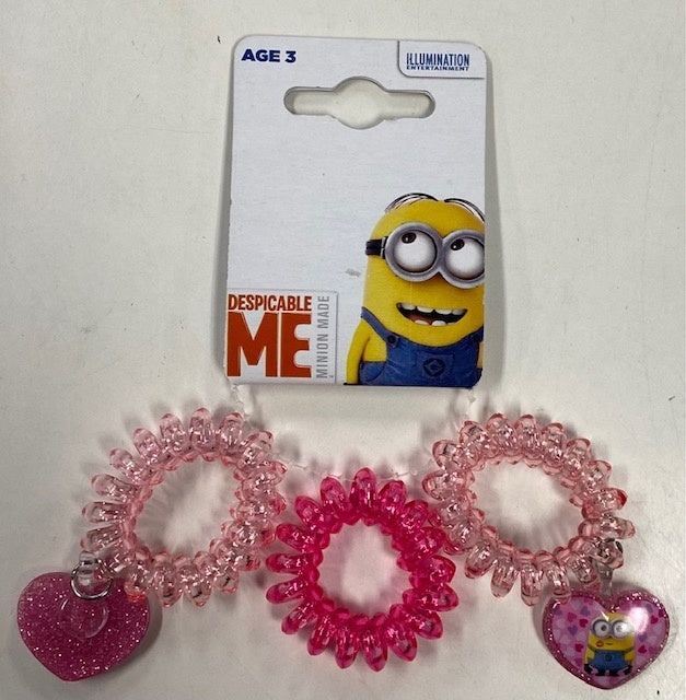 Despicable Me Minion Made - Haarelastiek 6 Stuks