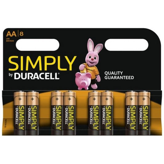 Duracell Simply Aa - 8 Stuks