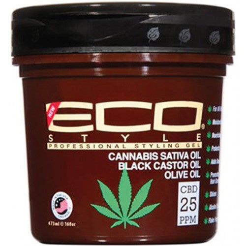 Eco Professional Styling Gel - Cannabis Sativa Oil  473ml