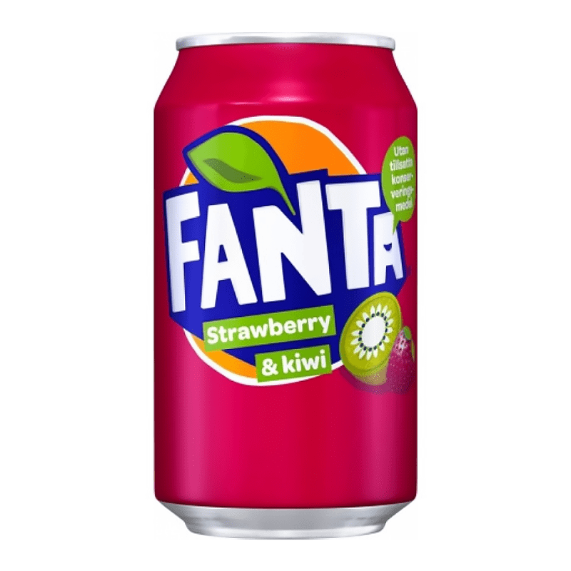 Fanta Aardbei&Kiwi 330 Ml