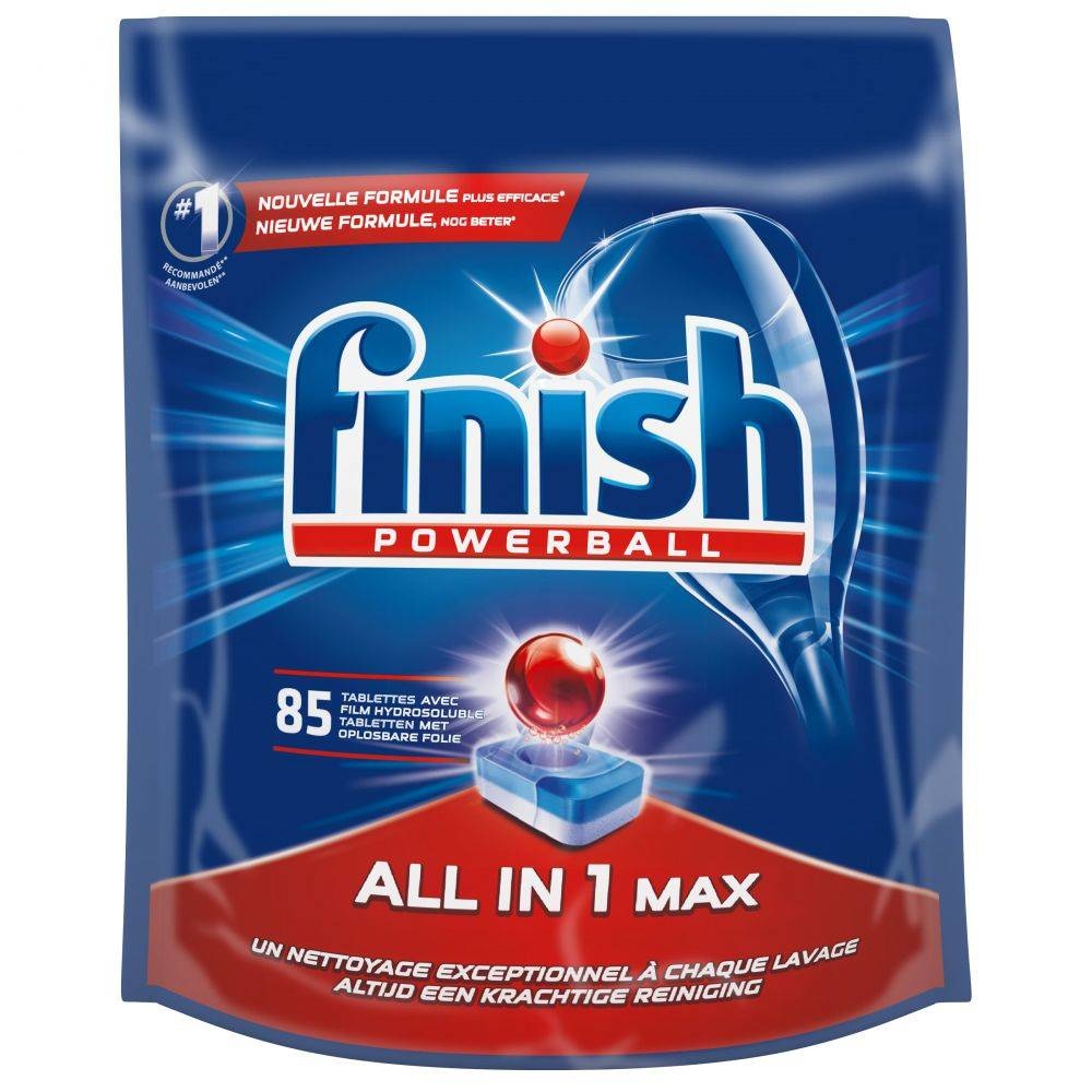 Finish All In 1 Max Regular - Vaatwastabletten 85 Stuks