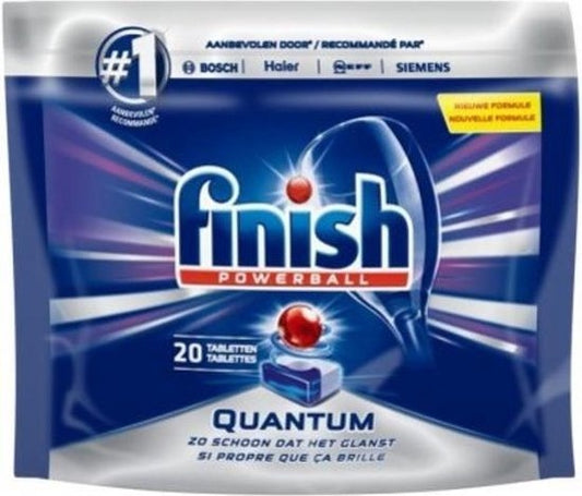 Finish Vaatwas Powerball Quantum 20 Tabletten