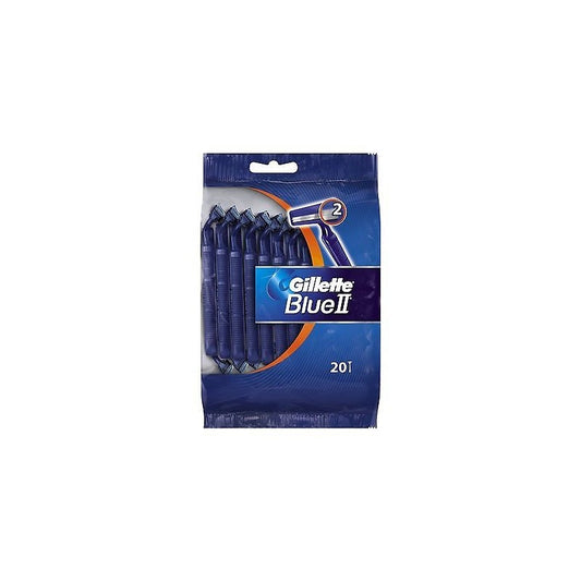 Gillette Wegwerp Scheermes - Blue Ii  20 Stuks