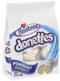 Hostess - Donettes Mini Powdered Donuts 284g