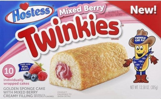 Hostess - Mixed Berry Twinkies 10 Cakjes 385g