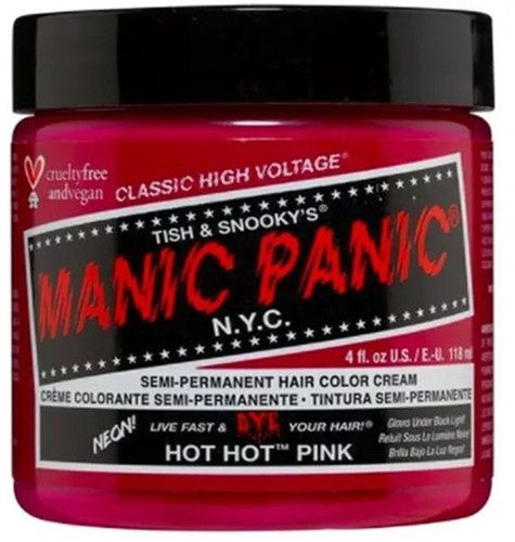 Manic Panic Semi Permanent - Hair Dye Hot Pink 118ml