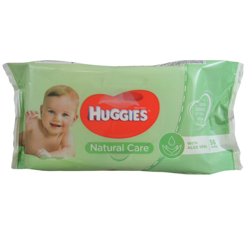 Huggies Aloe Vera - Babydoekjes 56 Stuks