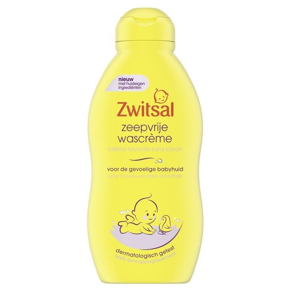 Zwitsal Wascrème 200Ml Zeepvrij