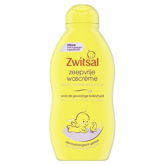 Zwitsal Wascrème 200Ml Zeepvrij