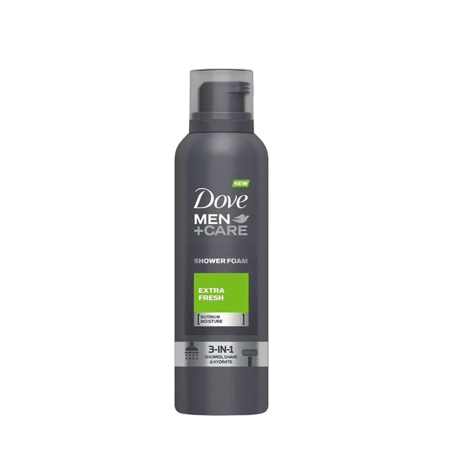 Dove Showermousse 200Ml Extra Fresh For Men