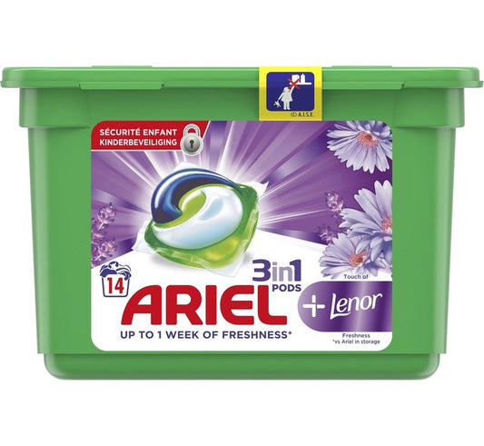 Ariel Pods 3In1 +Lenor 14St