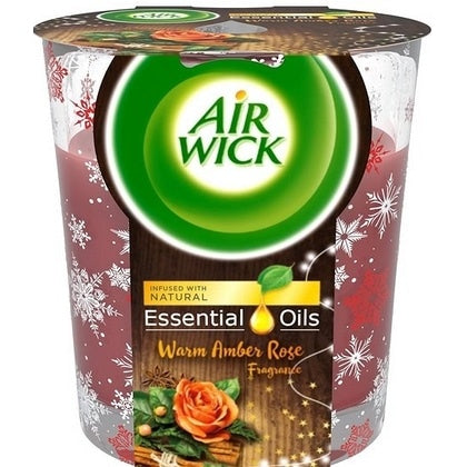 Airwick Candle 105Gram Amber Rose