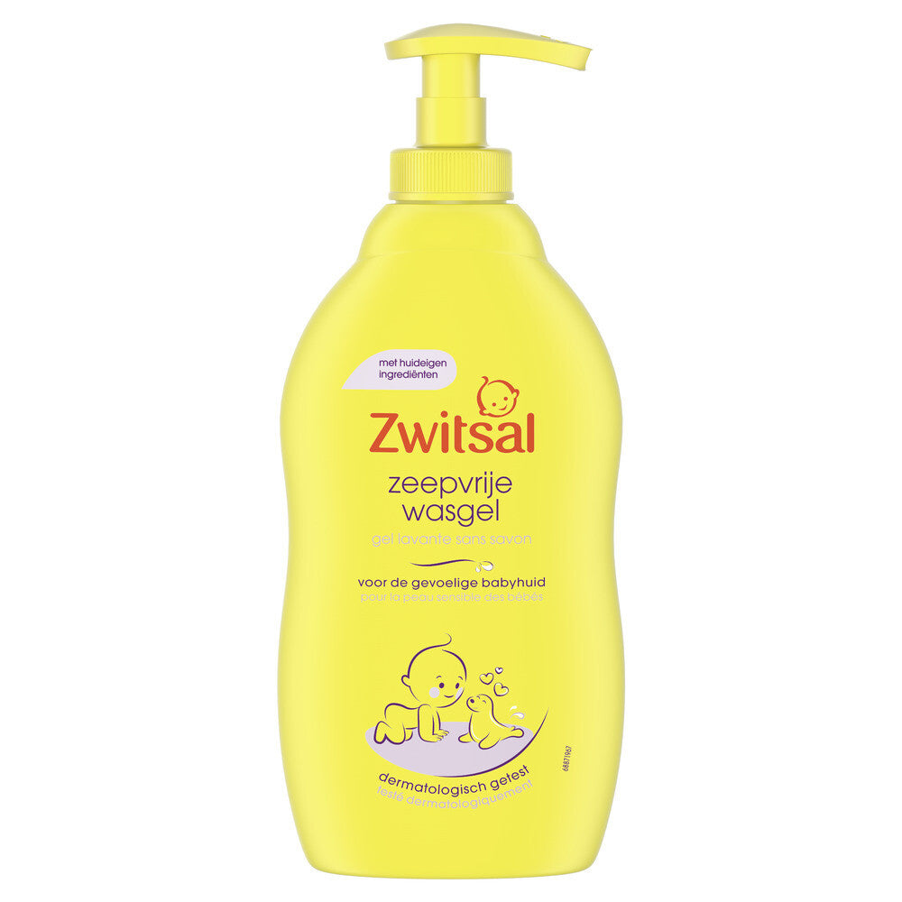 Zwitsal Wasgel 400Ml Zeepvrij Nieuw
