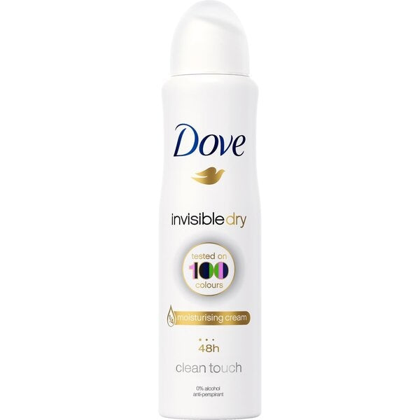 Dove Bodyspray 150Ml Invisible Dry