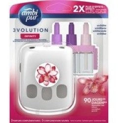 Ambi Pur 3Volution Starter Kit + Navulling Flores Elegance