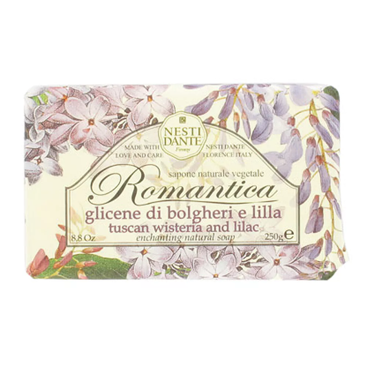 Nesti Dante 250Gr Bar Romantica - Tuscan Wisteria And Lilac
