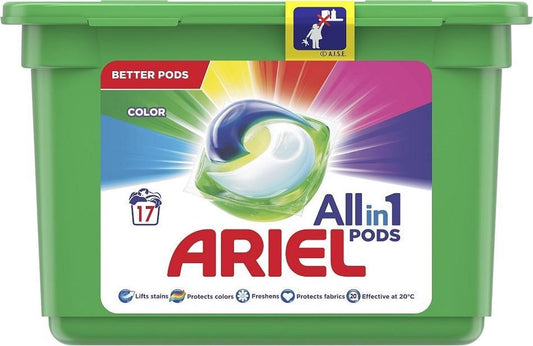 Ariel Pods 3In1 Color 17St