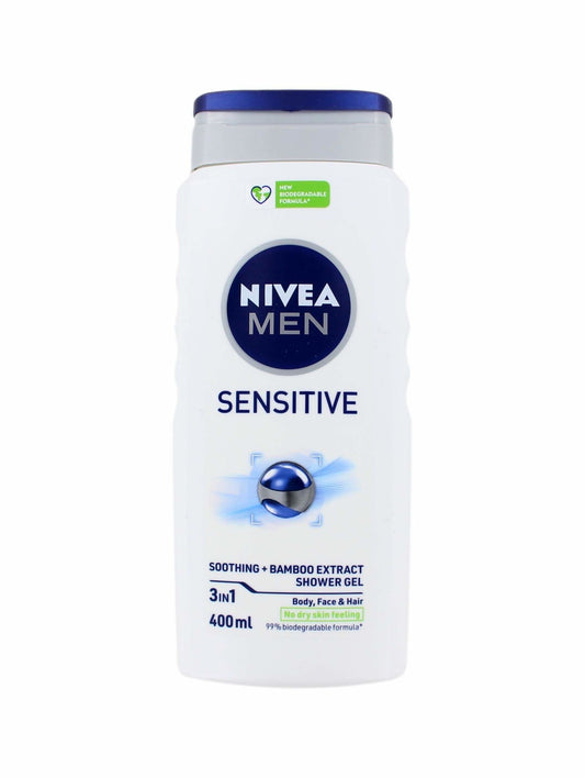 Nivea Bodywash 400Ml Sensitve For Men