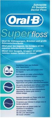Oral B Floss Super Pre-Cut Strands