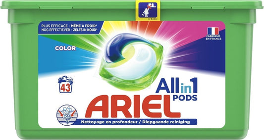 Ariel Pods 3In1 Color 43St