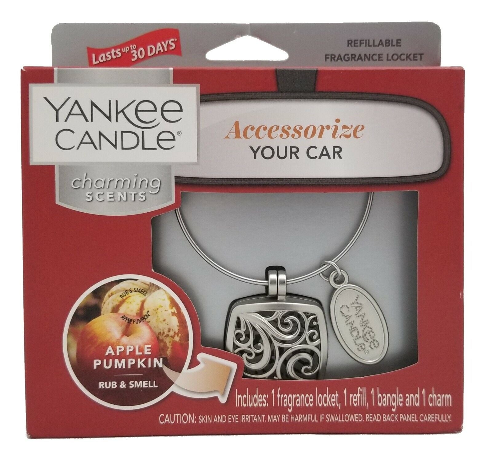 Yankee Car Set Charms Apple Pumpkin