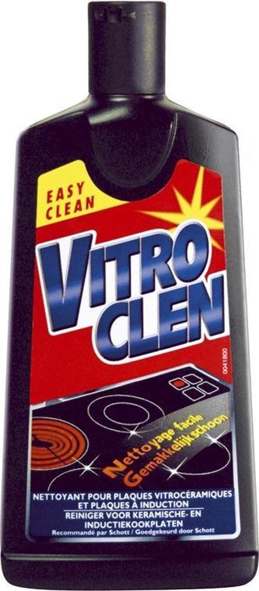 Vitroclen Keramische Kookplaat Reiniger 500Ml Creme