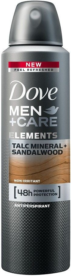 Dove Bodyspray 150Ml Mineral Powder & Sandalwood For Men