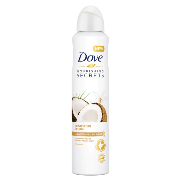 Dove Deodorant Deospray Coconut & Jasmine Flower 250ml