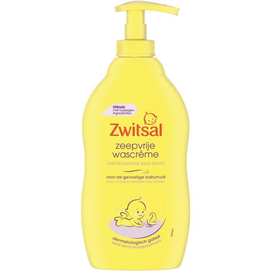 Zwitsal Wascrème 400ml Zeepvrij