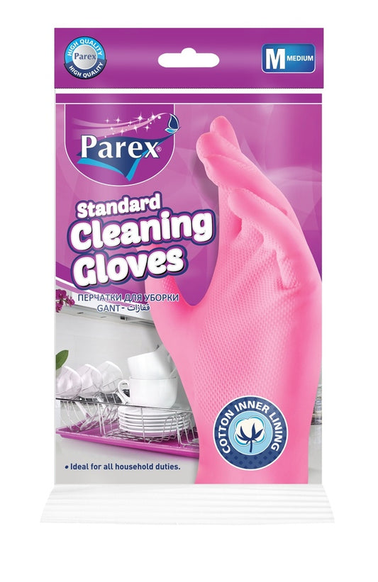Parex latex Huishoudhandschoen Medium 1 stuks