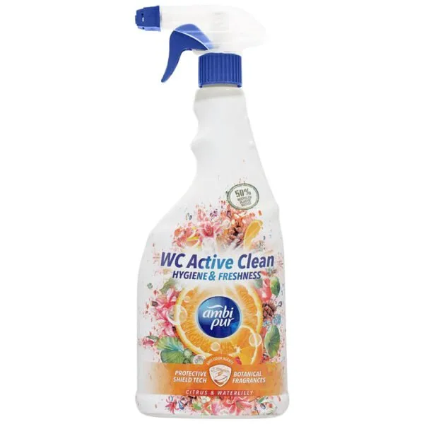 Ambi Pur Toilet Cleaner Trigger 750Ml Citrus & Waterlilly