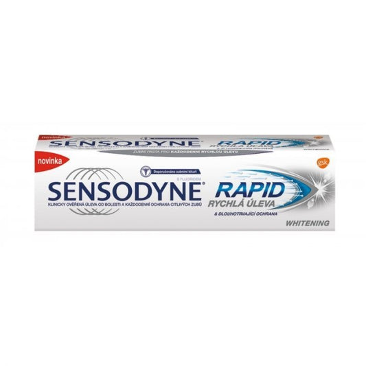 Sensodyne Toothpaste 75Ml Rapid Whitening
