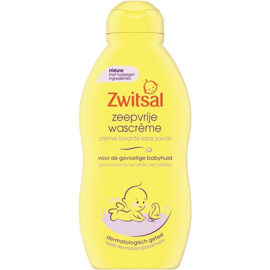 Zwitsal Wascrème 200ml Zeepvrij