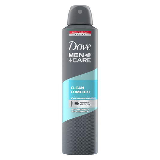 Dove Bodyspray 250Ml Clean Fomfort For Men