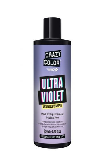 Crazy Color Ultra Violet Anti Yellow Shampoo 250ml